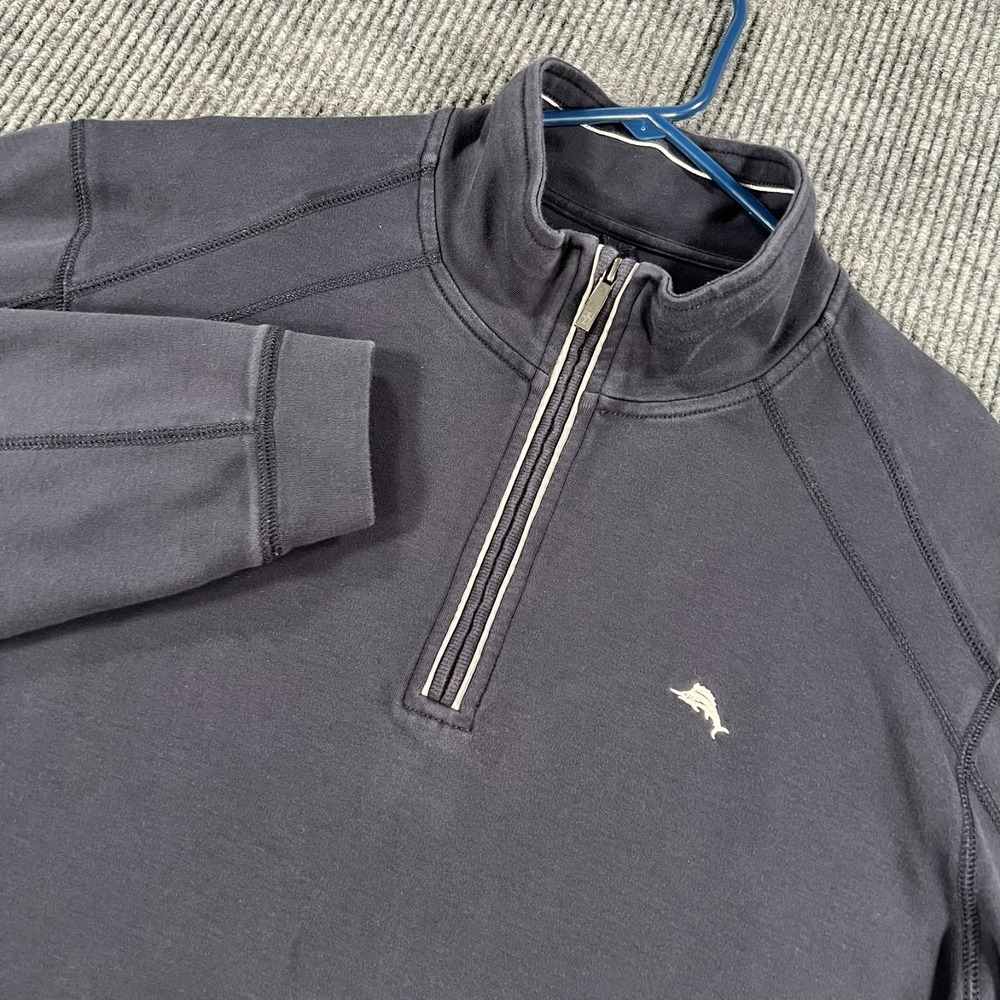 Indianapolis Colts Tommy Bahama Sweatshirt Pullover Mens XL Blue Long Sleeve 1/4